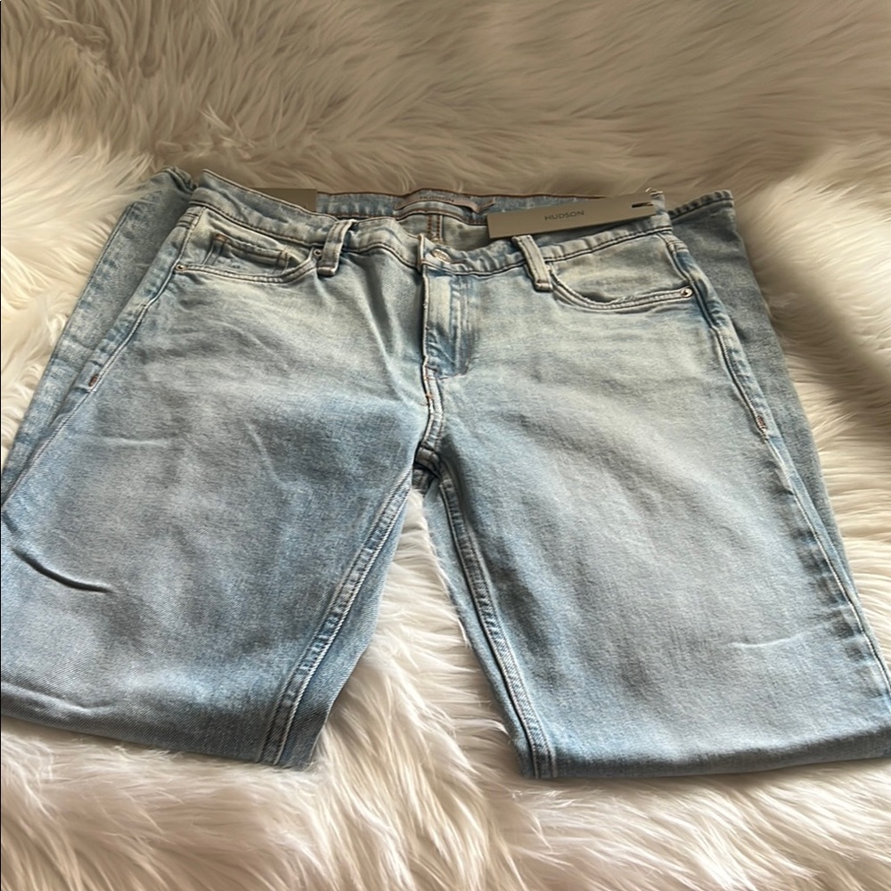 Hudson Women’s Farrah Light Blue Jeans Sz 27 NWT